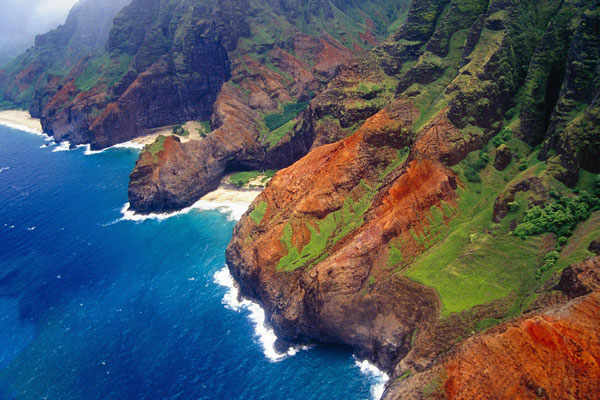 Vùng duyên hải Na Pali của Hawaii