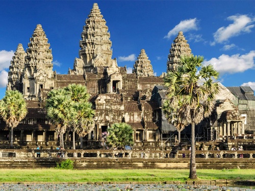 Campuchia: Siem Riep – Đền Angkor Wat - Phnompenh - Chùa Vàng - Chùa Bạc (KS 3+4 Sao)